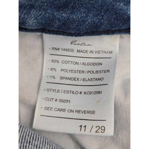 KanCan Womens Size 11/29 High Rise Super Skinny Rosie Medium Wash Button Fly - Picture 8 of 10